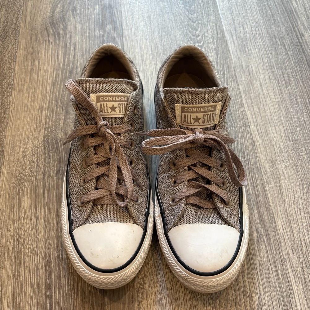 Converse Women's Grey-Brown All Star Sneakers